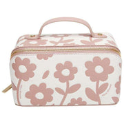 Alice Wheeler London Floral Mini Train Case – Rosa