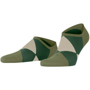 Burlington Clyde Sneaker-Socken – Salvia Green