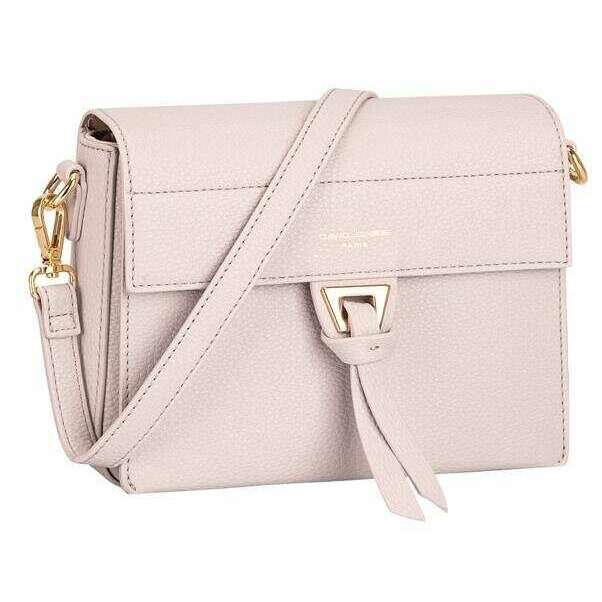 Womens David Jones Small Square Half Flap Across Body Bag Lilac KJ Beckett