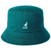 Kangol Washed Bucket Hat – Blaugrün