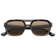 MessyWeekend Tony Sonnenbrille – Braune Schildkröte