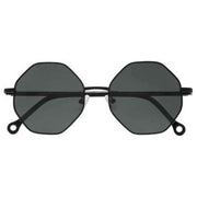 Parafina Brisa Sunglasses - Black/Dark Green