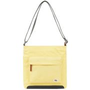 Roka Kennington B Medium Recycled Nylon Crossbody Bag - Citron Yellow