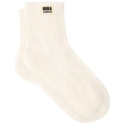 Roka Windsor Solid Crew Socken – Marshmallow Weiß
