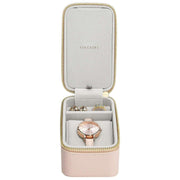 Stackers Reise-Schmuck- und Uhrenbox – Blush/Gold