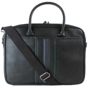 Ted Baker Kenriik Striped Document Bag - Black