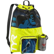 TYR Big Mesh Mummy Backpack - Fluorescent Yellow