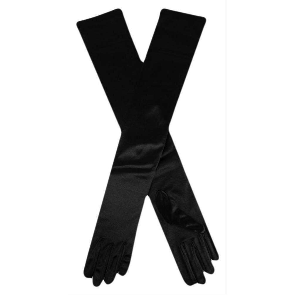 dents handschuhe damen Dents Lange satin schulterlange Abendhandschuhe