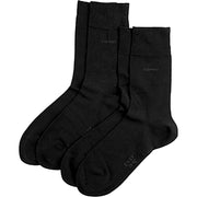 Esprit Basic Soft Cuff 2 Pack Socks - Black