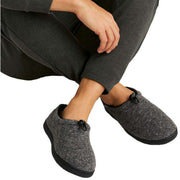 isotoner-felt-full-back-slippers---grey-34523523