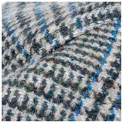 Dents Stanwick Tweed Schiebermütze – Blau