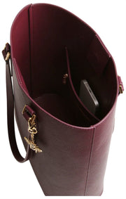 Alice Wheeler London Marlow Tragetasche – Beerenrot