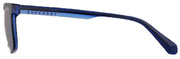 Superdry handgefertigte Acetat rechteckige Sonnenbrille - Blau