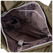 Roka Oxford Medium Taslon Umhängetasche – Basil Brown