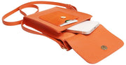 Alice Wheeler London Mini Bloomsbury Umhängetasche – Orange