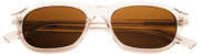 MessyWeekend Travis Blaulicht-Lesebrille – Braun/Paloma Beige