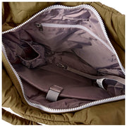 Roka Oxford Medium Taslon Umhängetasche – Moosbraun