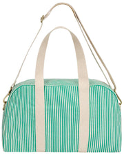 Hindbag Charlie Bowlingtasche – Grüne Streifen