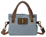 Zede Pont des Arts XS Cross Body Bag - Blaugrau