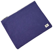 Roka Somerset Große Babytasche aus Baumwollcanvas – Marineblau