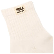Roka Windsor Solid Crew Socken – Marshmallow Weiß