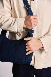 Hindbag Emile Umhängetasche mit mehreren Taschen – Marineblau