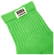 Roka Windsor Solid Crew Socken – Online Limette