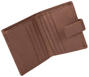 Dents Aire Bifold-Kartenhalter-Geldbörse – Schokoladenbraun