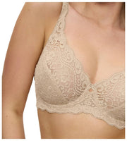 Triumph Amourette Spitzen-BH mit Bügel – Hautbeige
