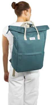 Art Tasche London Hackney großer Rucksack - Moss Green