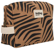 Hindbag Leon Kulturbeutel – Zebra Zimtbraun