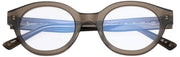 MessyWeekend Frost Blue Light Lesebrille – Klar/Olivgrün