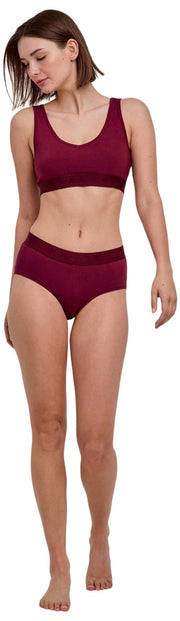 Falke Daily Comfort 2er-Pack Bustier-Bralette – Rot