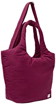 Roka Oxford Medium Taslon Umhängetasche – Merlotrot
