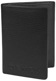 Dents Aire Trifold-Kartenhalter-Geldbörse – Schwarz