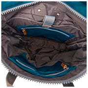 Roka Canfield B Mittelgroßer Rucksack aus recyceltem Nylon – Nordseeblau