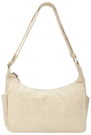 Hindbag Emile Umhängetasche mit mehreren Taschen – Jutebeige