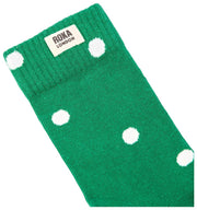 Roka Wimbledon Crew Socken – Amazon Dot Grün/Weiß