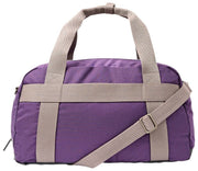 Roka Gatwick Mittelgroße Reisetasche aus recyceltem Canvas – tiefes Traubenviolett
