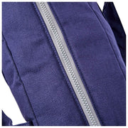 Roka Somerset Große Babytasche aus Baumwollcanvas – Marineblau