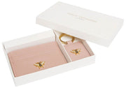 Alice Wheeler London Bow Kartenhalter und Schlüsselanhänger Geschenkset – Pink