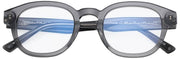 MessyWeekend Kim Blaulicht-Lesebrille – Klar/Aschgrau