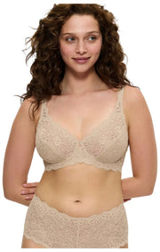 Triumph Amourette Spitzen-BH mit Bügel – Hautbeige