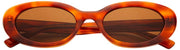 MessyWeekend Lola Blue Light Sun Lesebrille – Braune Lava