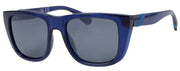 Superdry Athleisure inspirierte tiefe quadratische Sonnenbrille - Blau