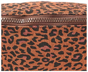 Roka Mill Hill Baumwoll-Canvas-Gürteltasche – Mini Leopard Brown