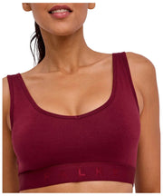 Falke Bustier-Bralette im Daily Comfort Print im 2er-Pack – Rot