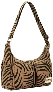 Hindbag Emile Umhängetasche mit mehreren Taschen – Cinnamon Tiger Brown