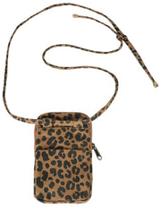 Hindbag Bill Handytasche – Leopard Zimtbraun