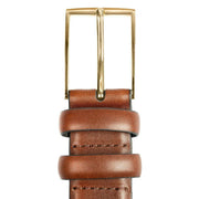 dents-gold-buckle-lined-leather-belt---brown-34491129